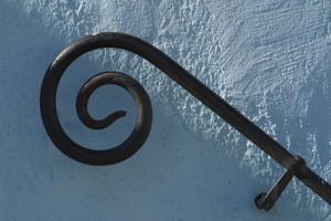 railing top scroll